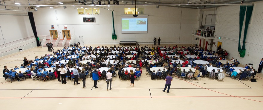 World record breakers - 400+ Paisley school kids take part in the world ...